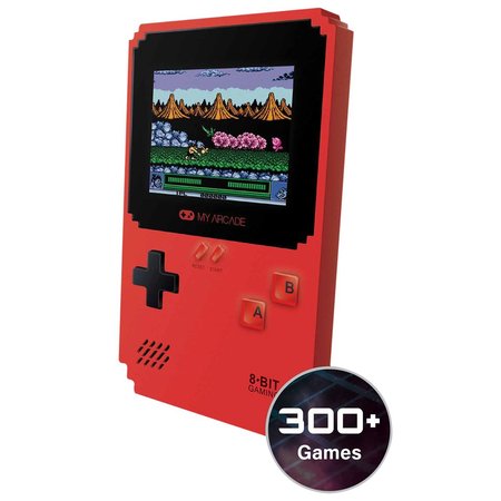 DREAMGEAR Pixel Classic Handheld Retro Game With 300 Games DGUNL3201